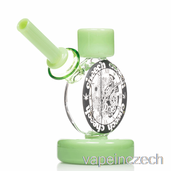 Cheech Clock Bubbler Green Vape Per